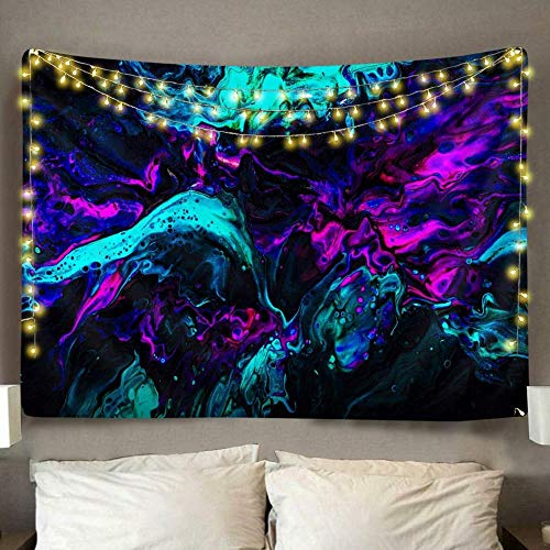 weilaike Outrun Mix Tapestry Wall Hanging Boho Decor Wall Cloth Tapestries Psychedelic Hippie