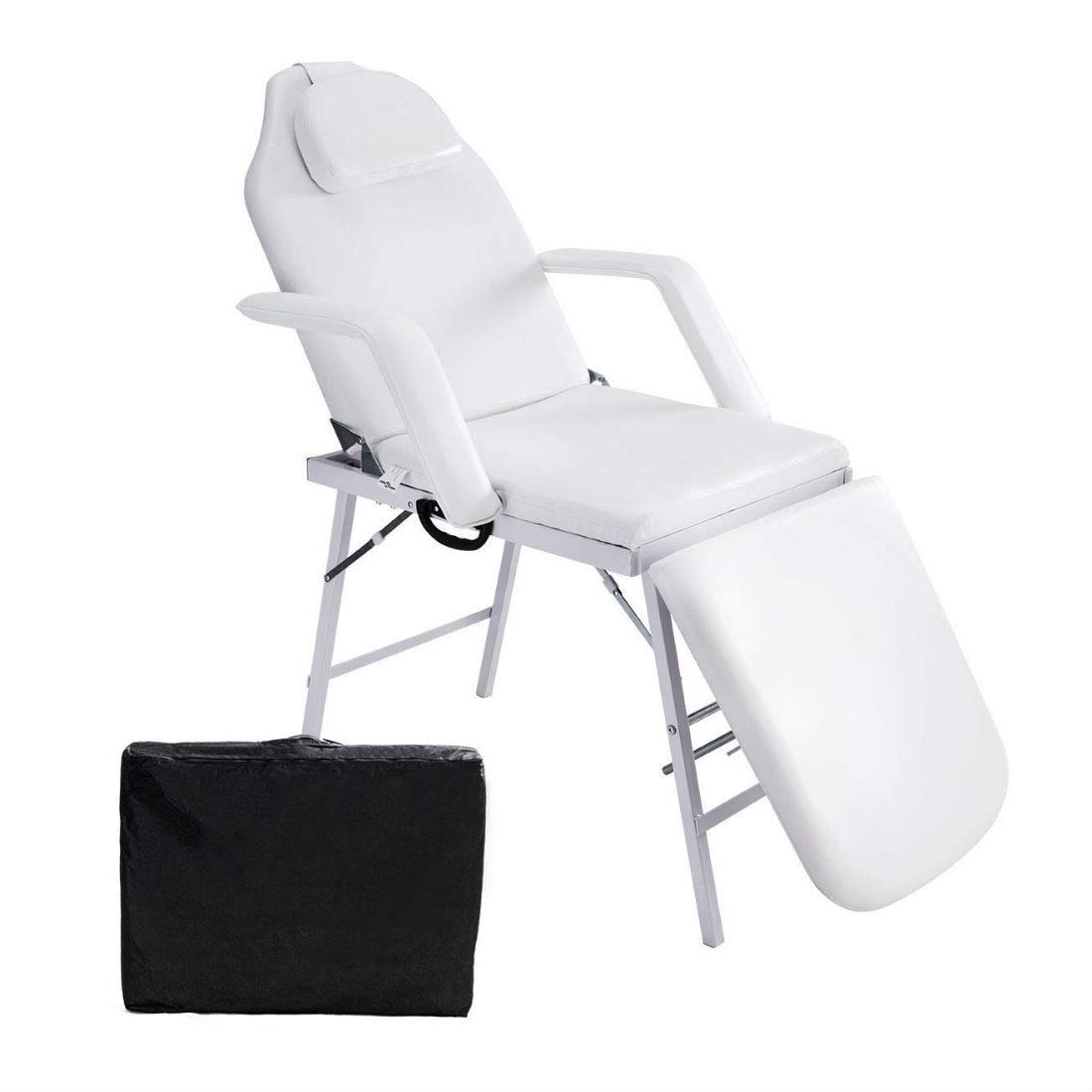 73" Portable Tattoo Parlor Spa Salon Facial Bed Beauty