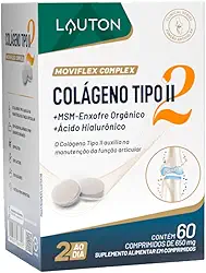 Moviflex Lauton Colágeno Tipo II com Msm + Ácid. Hial. 60 Comprimidos