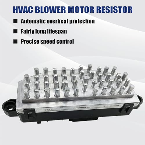Image of AITKEN HVAC Blower Motor Control Module Blower Motor Resistor Compatible with 2019-2025 Chevrolet Silverado GMC Sierra 1500 2500 3500 Replace #85577577.