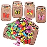 EXAOMBLE Juego de Tarjetas de Felicitación Día de San Valentín, 50 Unidades de Papel Resistente, Tarjetas para Intercambio en Aula Escolar y Regalos de Fiesta del Día de San Valentín