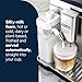 De’Longhi Eletta Ultra – Perfetto Automatic Coffee Machine with LatteCrema Automatic Milk Frothing, Over 50 Hot & Cold Drinks, Silent Technology, Colour Touch Display, Metal (ECAM472.85.MB)