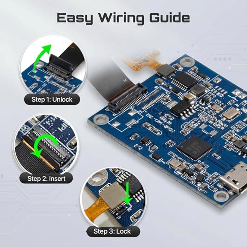 Image of 3.4 Inch Round LCD Touch Display 330 nit 800x800,H /D Video&USB Power Port | IPS Capacitive Touch Sensor Screen, for Dashboard, Smart Control Panel, Windows Compatible .mini HDMI Controller Board