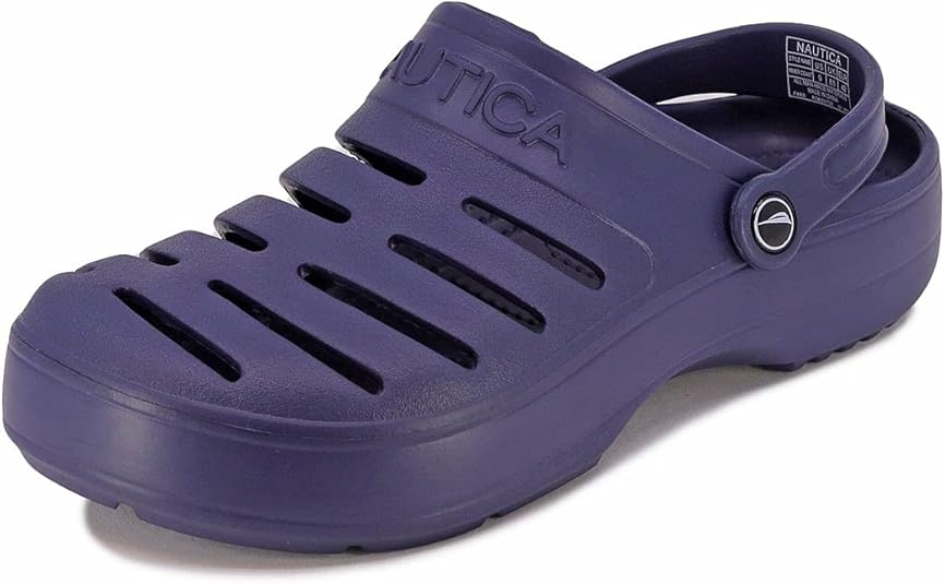 Nautica Men's Clogs Athletic Sports Sandal Water Shoes SlipOn with