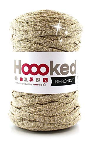 Hoooked Ribbon - Filato XL Golden Glitter