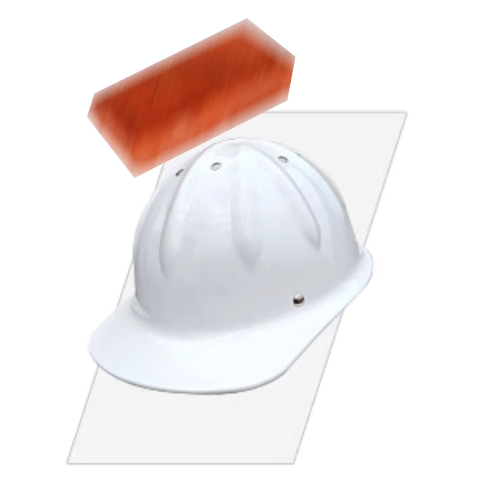 Casco in Alluminio Fodera di Fissaggio a 4 Punti Elmetto da Cantiere Rimovibile Cappello con Lingua a Papera per Lavori in Quota Disponibile in Tre Colori
