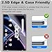 KZIOACSH 2 Pack Tempered Glass Screen Protector for Acer Iconia Tab A10 10.1 Inch, Ultra Clear 9H Hardness Touch Sensitive Anti-Scratch Anti-Fingerprint Protective Film