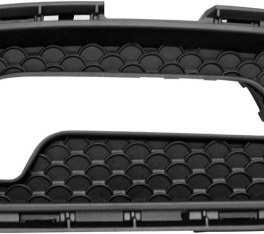 For Mercedes-Benz E550/E500 2010 2011 2012 2013 Fog Light Bezel Passenger Side | Front | Lower | ABS Plastic | Textured Black | w/AMG Styling | Replacement For MB1039181 | 191275316375, 2078850453