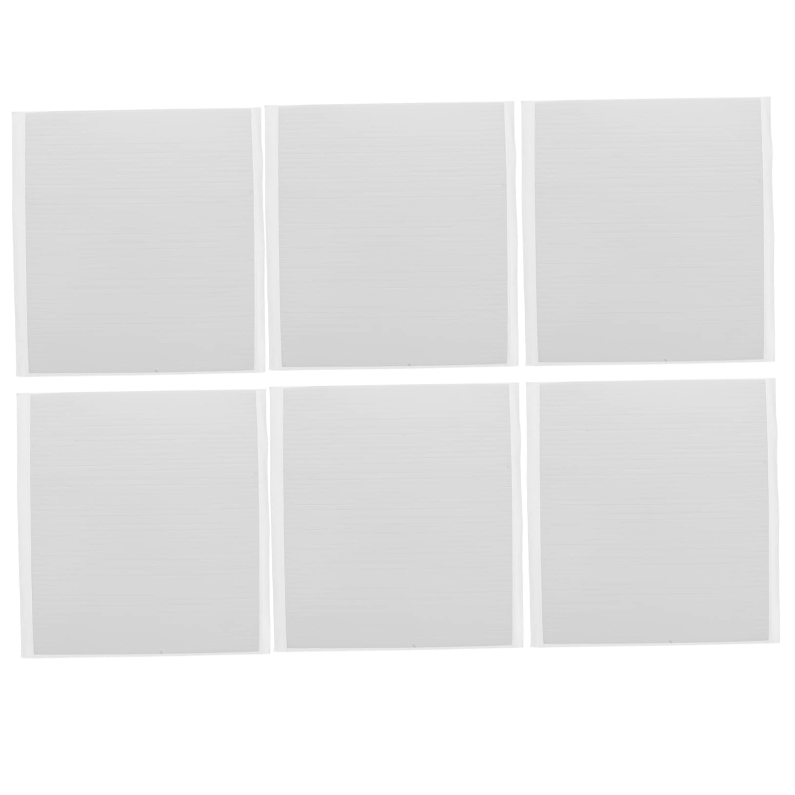 SHINEOFI 5 Juegos Tira De Espuma Autoadhesiva Almohadillas De Espuma Pegajosas Pegajoso Espuma De Doble Cara Espuma Adhesiva De Doble Cara Cintas Adhesivas De Espuma Eva 6 Hojas * 5