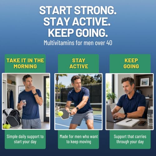 Alpha Rise Men's Multivitamin 40 Plus