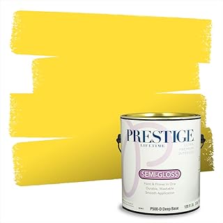 PRESTIGE Paints Interior Paint and Primer In One, 1-Gallon, Semi-Gloss, ...