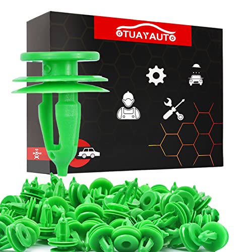 Sujetadores de empuje para parachoques y clips de plástico de 8 mm para Jeep y Chrysler