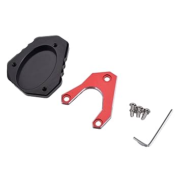 Amazon | LEDISHUN バイク サイドスタンド プレート に適合する