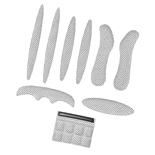 Unomor 2 Sets Breathable Cushion Pads Motorcycle Head Lining for Sweat Absorption Vibration Prevention Heat Insulation Slip Design Durable Material for Long Lasting Use