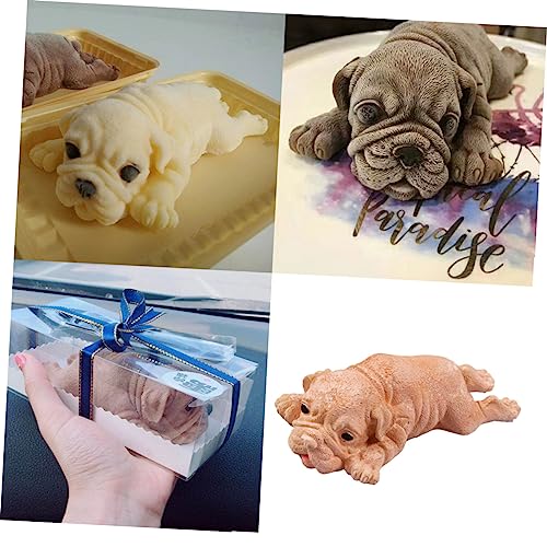 Molde de silicona premium Shar Pei para alta repostería creativa 6