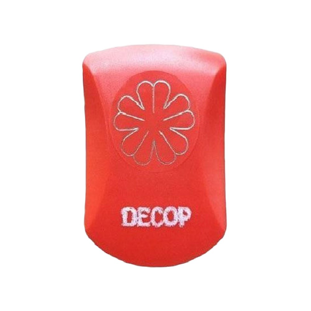 Hanaoka Decorative Red & Green Plastic Hole Punch with 1 Hole, 30 Sheets, Manual Operation, Die Cut & Embossed Paper Punch