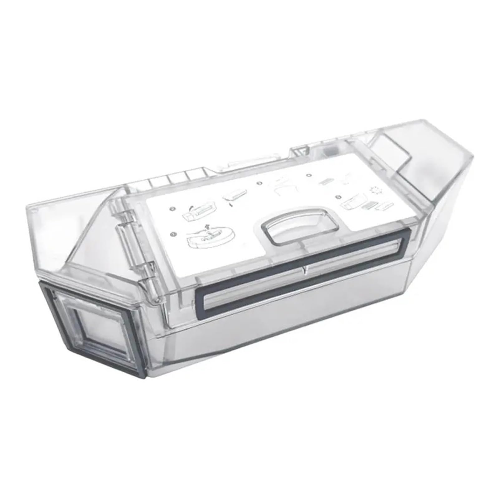 TECGNVASFCB Dust Collection Bin，Compatible For Roborock Saros 10R/S9 Maxv Slim，Vacuum Cleaner Spare Parts