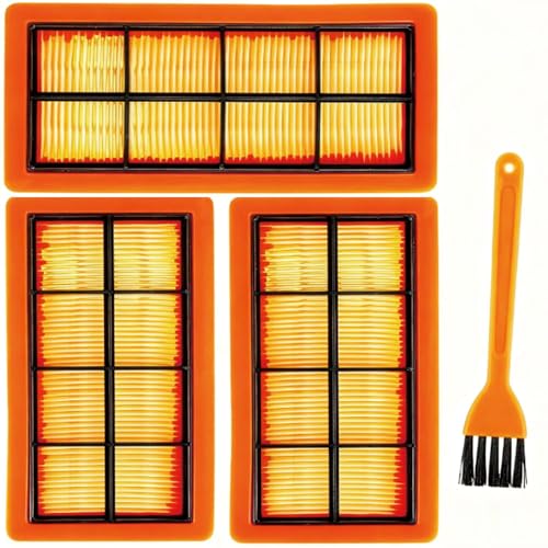 CDDCWZ 3 filtros planos plisados ​​KFI 7420, repuestos y accesorios para aspiradoras de cenizas y sólidos, para Kärcher AD2 Battery AD3 AD4 Premium AD3.000, AD3.200, número de pieza 6.415-953.0