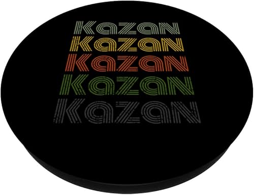 Miniatura 2 de Russia 70's City Retro Vintage Kazan PopSockets Swappable PopGrip
