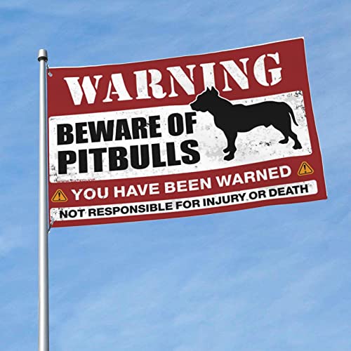 Drapeaux cool pour homme cave pitbull pour habiller un grand mur vide de chambre a coucher