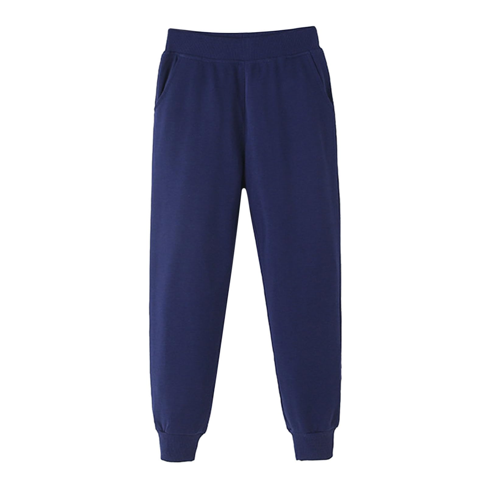 Genérico Pantalones Baggy Niño Pantalones Deportivos de Invierno para Bebés y Niños con Diseño Liso y Corte Holgado