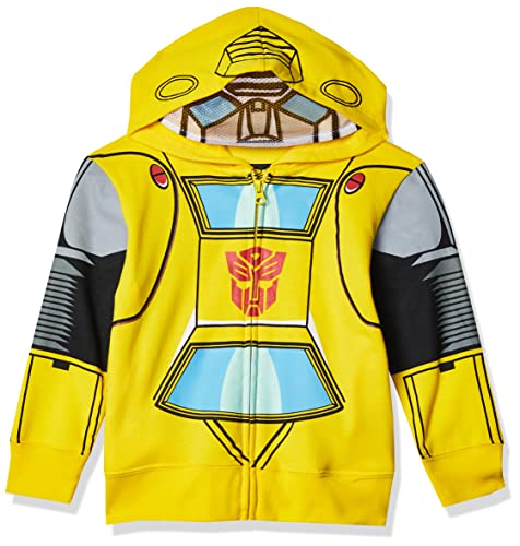 Lista de Sudaderas con capucha para Niño para comprar online. 45 Transformers Bumblebee - Sudaderas con Capucha para niños, Amarillo, 5-6