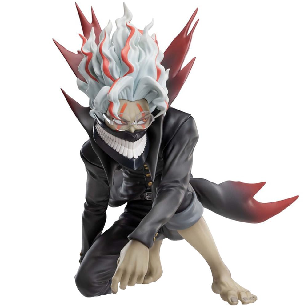 Jiumaocleu Anime Takakura Ken Figurine Statue - Okarun Figure Squatting Style Okarun Figurine Anime Manga Figure Desktop Decoration Gifts for Fans 11CM — image 1