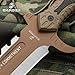 USMC Desert Ops Spartan Sword and Scabbard | Battle Ready Full Tang | 17.5