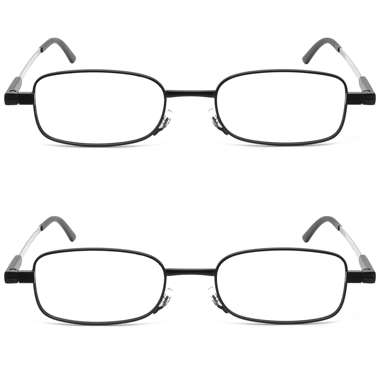 Gafas de Lectura Delgadas Ligeras, Portatiles Anti Luz Azul para Mujer Hombre