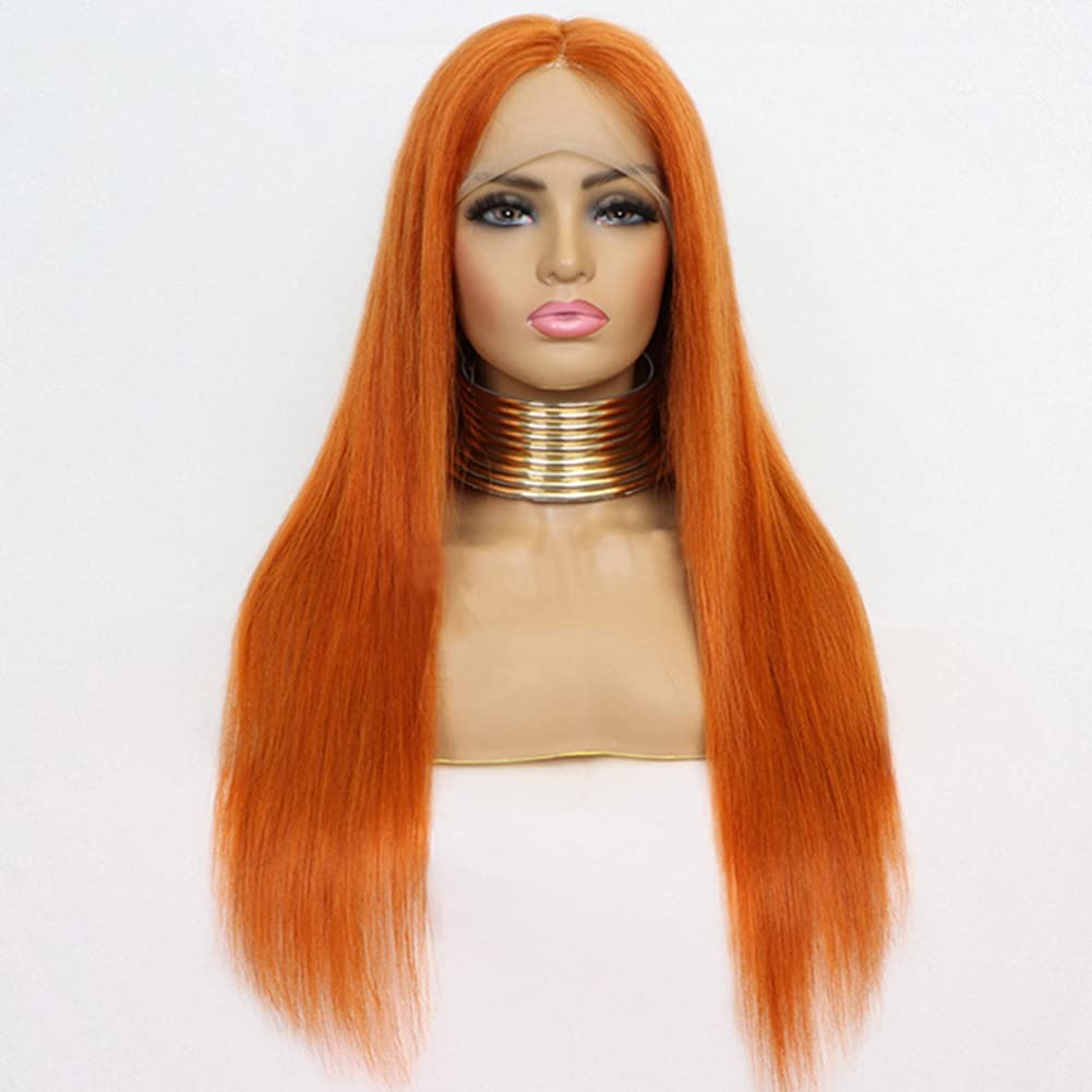 IUNI hair Synthetic-wig-Brown 24INCH