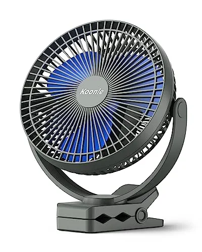 Koonie Rechargeable Clip-On Fan