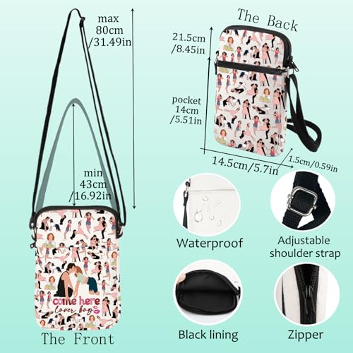 LEVLO Dance Dirty Crossbody Bag Frances And Johnny Fans Gift 80s Dancing Movie Shoulder Bag Frances & Johnny Merchandise2