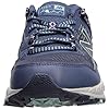 New-Balance-Womens-410-V6-Trail-Running-Shoe New Balance Women's 410 V6 Trail Running Shoe, Vintage Indigo/White Peach/White Agave, 9.5 M US