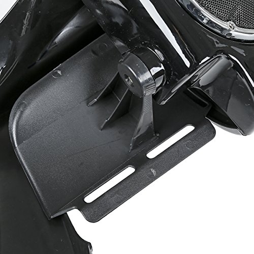 Xfmt Lower Vented Leg Fairing + 6.5" Speakers W/Grills For Harley Touring 1983-2013 Road King Electra Street Glide Ultra Classic #TOP6