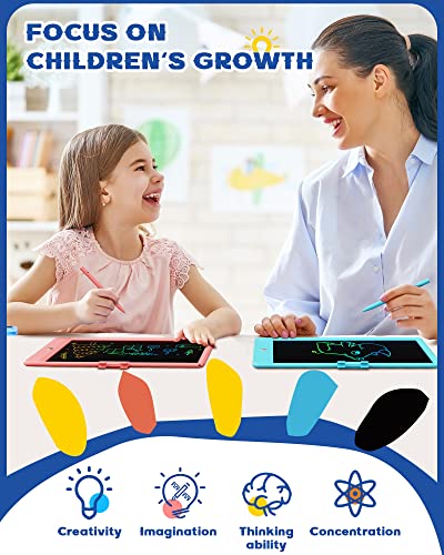 Bravokids Toys For 3-6 Years Old Girls Boys, Lcd Writing Tablet 10 Inch Doodle Board, Electronic Drawing Pads, Educational Birthday Gift For 3 4 5 6 7 8 Years Old Kids Toddler (Blue) #TOP3