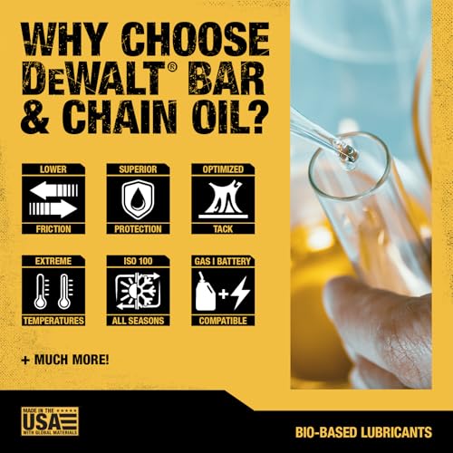 DEWALT Biodegradable Bar & Chain Oil 32 oz