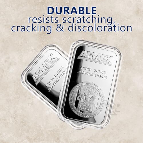 Air-Tite Holders Cápsulas para Monedas 1oz Plata 5 Pzs miniatura 3