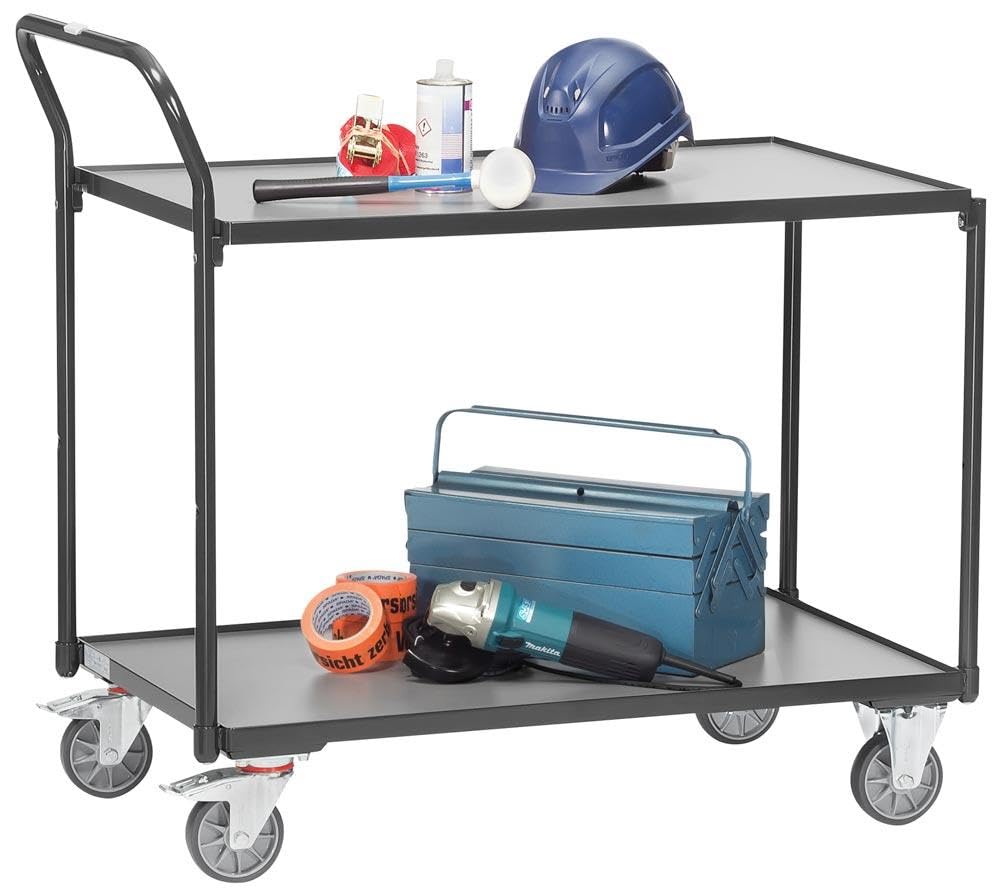 Fetra 2740/7016 - Carrello da tavolo, colore: grigio antracite