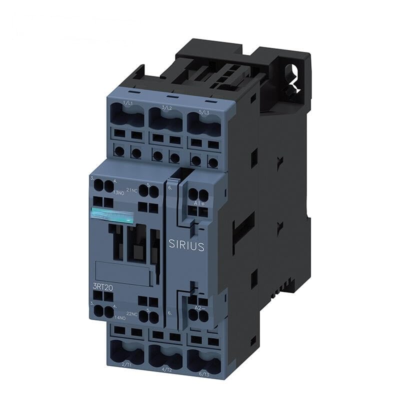 Contactor de Potencia 25A 11kW 1NO+1NC 24VDC 3 Polos Tamaño S0 Conexión Abrazadera Jaula; 3RT20262BB40