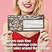 Hadley Designs 25 Blank Gift Certificates for Business – 4x9 Christmas Gift Certificates Cards for Small Business, Spa, Massage, Nail & Hair Salon, Restaurant, Holidays Coupon Vouchers Made in USA