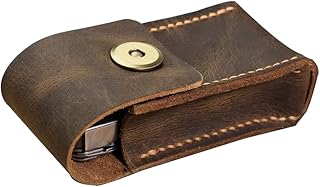 Personalized leather sheath for leatherman SURGE WAVE, rustic real leather belt holster case pouch for leatherman X04-L05LMH