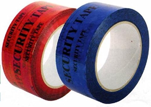 Tegracheck 'OPEN VOID' Blue Tamper Evident Adhesive Tape