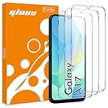 iCatchy 3 Pack for Samsung A27 A17 A16 A26 Screen Protector, Phone High Transparency Tempered Glass Protection Film Impact-Protection Anti-Scratch Compatible with Galaxy A27 A17 A16 A26