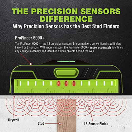 Precision Sensor Profinder 6000+ Professional Stud Finder #TOP1