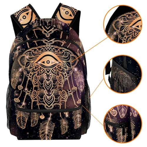 Sac à dos attrape-rêves multicolore idée cadeau originale ado fille