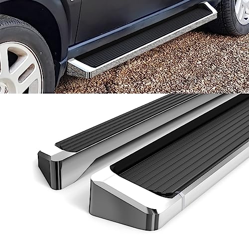 Estribos running board 6" silver para Dodge Nitro miniatura 4