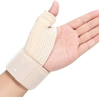 Reversible Thumb & Wrist Splint for BlackBerry Thumb, Trigger Finger, Adjustable Thumb Brace for Arthritis, Tendonitis, Sprained and Pain Relief,Wrist Stabilizer Support Carpal Tunnel,Men&Women