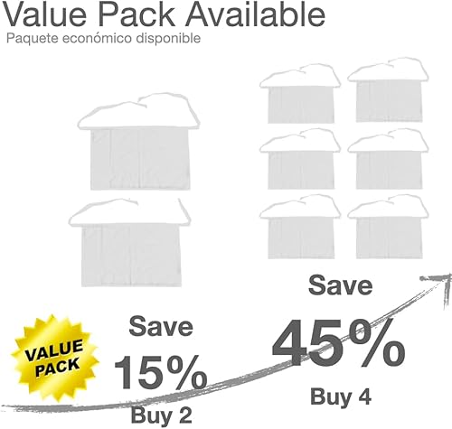 Miniatura 3 de Urby Delantales de cinturamedio para mujer con bolsillos talla grande delantal XL XXL o cintura W40+, mandiles para mujer para trabajo