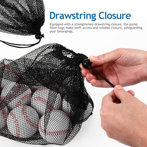 Bolsas de malla con cordón set 3 pzas grandes para bombas miniatura 7