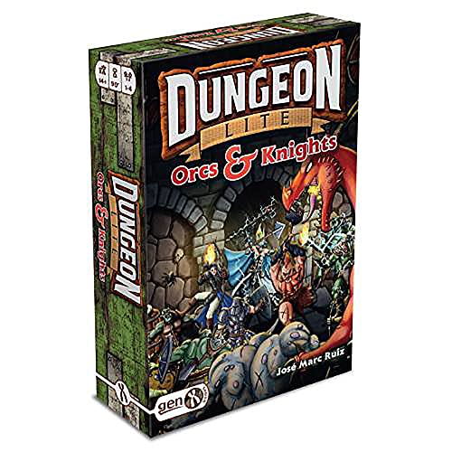 Gen x games - Dungeon Lite - Orcs and Knights (Castellano) - Juego de Mesa